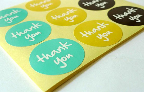 Round Sticker Printing
