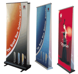 Double Sided Banner Stands