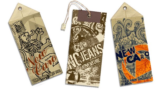 Colorful Hang Tags