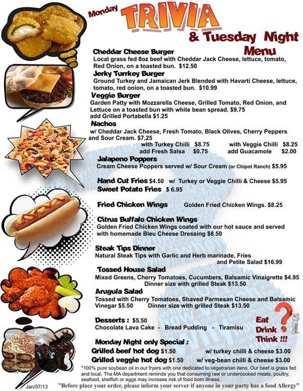 Food Menus