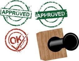 Approved Rubber Stamps