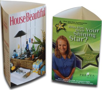 3 Sided Table Tents