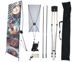 Multi Color Tripod Banner Stand