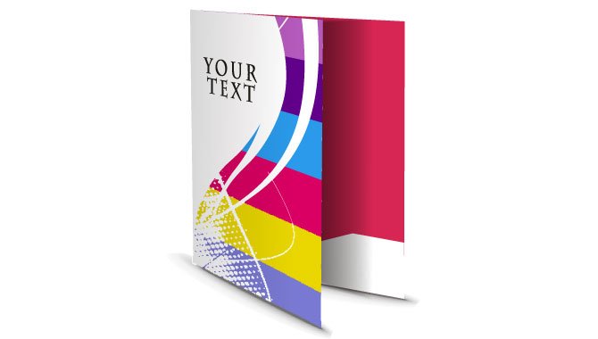 Custom Printed Presentation Folders
